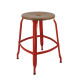Tabouret bois et métal 45 NICOLLE