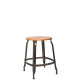 Tabouret bois et métal 45 NICOLLE