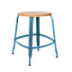 Tabouret bois et métal 45 NICOLLE