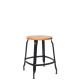 Tabouret bois et métal 45 NICOLLE