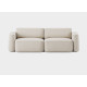Tissu ROMO Linara 05 Porridge blanc