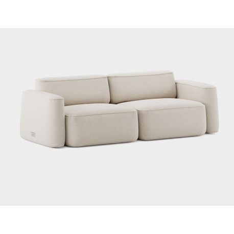 Tissu ROMO Linara 05 Porridge blanc