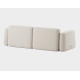 Tissu ROMO Linara 05 Porridge blanc