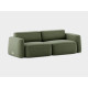 Tissu ROMO Linara 100 Tarragon vert