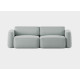 Tissu ROMO Linara 253 Swedish grey gris