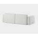 Tissu SAHCO Ecriture 100 blanc