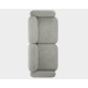 Tissu KIRKBY Spiral 23 Monochrome gris