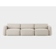 tissu ROMO Linara 05 Porridge blanc