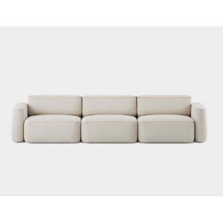 tissu ROMO Linara 05 Porridge blanc