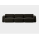 tissu ROMO Linara 90 Espresso brun