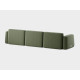 tissu ROMO Linara 100 Tarragon vert
