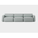 tissu ROMO Linara 253 Swedish Grey gris