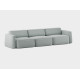 tissu ROMO Linara 253 Swedish Grey gris