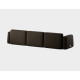  tissu SAHCO Ecriture 380 brun