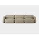 tissu SAHCO Ecriture 240 beige