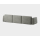 tissu KIRKBY Spiral 23 Monochrome gris