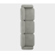 tissu KIRKBY Spiral 23 Monochrome gris
