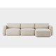 tissu ROMO Linara 05 Porridge blanc