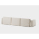 tissu ROMO Linara 05 Porridge blanc