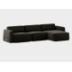 tissu ROMO Linara 90 Espresso brun