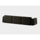 tissu ROMO Linara 90 Espresso brun