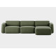 tissu ROMO Linara 100 Tarragon vert