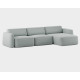 tissu ROMO Linara 253 Swedish Grey gris