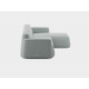 tissu ROMO Linara 253 Swedish Grey gris