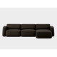 tissu SAHCO Ecriture 380 brun