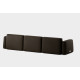 tissu SAHCO Ecriture 380 brun