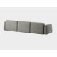 tissu KIRKBY Spiral 23 Monochrome gris