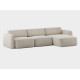 tissu KIRKBY Spiral 21 Chalk beige