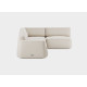 tissu ROMO Linara 05 Porridge blanc
