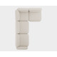 tissu ROMO Linara 05 Porridge blanc