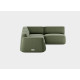  tissu ROMO Linara 100 Tarragon vert