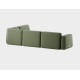  tissu ROMO Linara 100 Tarragon vert