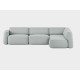  tissu ROMO Linara 253 Swedish Grey gris