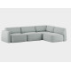  tissu ROMO Linara 253 Swedish Grey gris