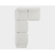 tissu SAHCO Ecriture 100 blanc