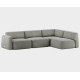 tissu KIRKBY Spiral 23 Monochrome gris