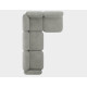 tissu KIRKBY Spiral 23 Monochrome gris