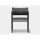 Fauteuil BM62 avec sangles de lin Borge Mogensen FREDERICIA