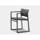 Fauteuil BM62 avec sangles de lin Borge Mogensen FREDERICIA