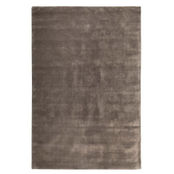 Tapis Earth Handtuft gris foncé / brun