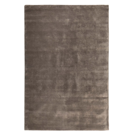 Tapis Earth Handtuft gris foncé / brun
