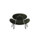 Fauteuil lounge Meadow WOUD