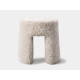 Pouf Sequoia peau de mouton