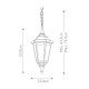 Applique Kinsale avec chaîne ELSTEAD LIGHTING