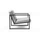 fauteuil Vikko tissu Silvershine 688