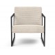 fauteuil Vikko tissu Corduroy ivoire 594